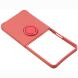 Силиконовый (TPU) чехол с кольцом Deexe Color Shell (FF) для Samsung Galaxy Flip 8 - Red. Фото 5 из 5