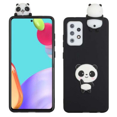 Силіконовий (TPU) чохол UniCase 3D Cartoon Pattern для Samsung Galaxy A52 (A525) / A52s (A528) - Panda