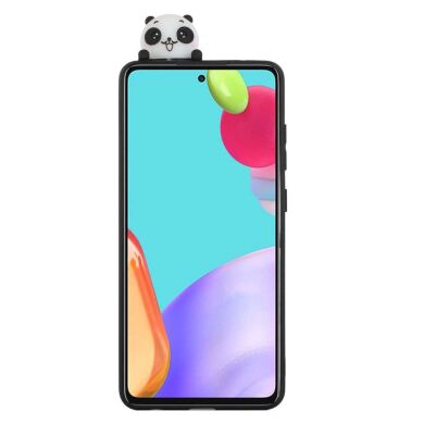 Силиконовый (TPU) чехол UniCase 3D Cartoon Pattern для Samsung Galaxy A52 (A525) / A52s (A528) - Panda