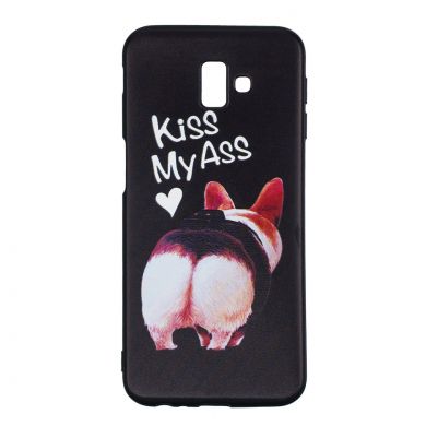 Силіконовий (TPU) чохол UniCase Color Style для Samsung Galaxy J6+ (J610), Kiss My Ass