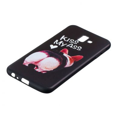 Силіконовий (TPU) чохол UniCase Color Style для Samsung Galaxy J6+ (J610), Kiss My Ass