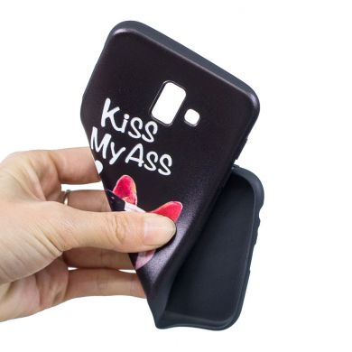 Силіконовий (TPU) чохол UniCase Color Style для Samsung Galaxy J6+ (J610), Kiss My Ass