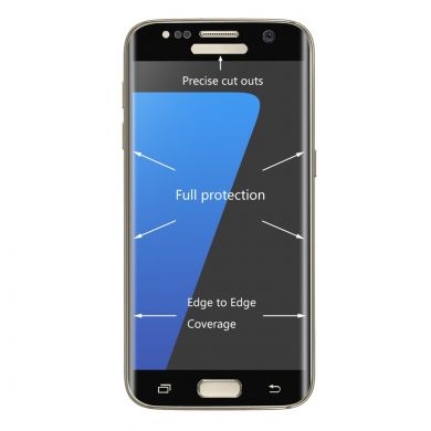 Защитное стекло HAT PRINCE Full Covered для Samsung Galaxy S7 (G930) - Black