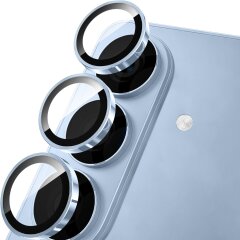 Защитное стекло на камеру RURIHAI Lens Protector для Samsung Galaxy S26 Plus (S947) / Galaxy S26 (S942) - Baby Blue