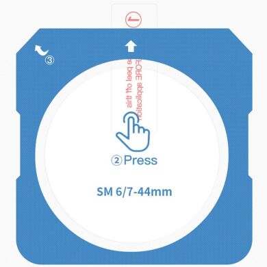 Защитное стекло RURIHAI Install Clear для Samsung Galaxy Watch 8 Classic