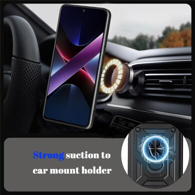 Захисний чохол Deexe Armor Shield для Samsung Galaxy A27 (A276) - Black