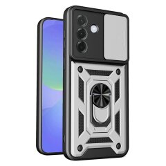 Захисний чохол Deexe Armor Shield для Samsung Galaxy A27 (A276) - Silver