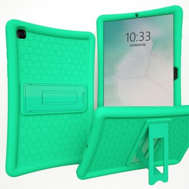 Защитный чехол Deexe Defender Stand для Samsung Galaxy Tab A7 10.4 (2020) - Green