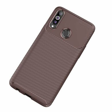 Захисний чохол Deexe Fusion для Samsung Galaxy A20s (A207) - Brown