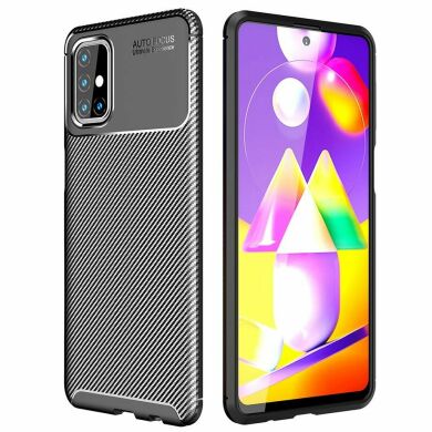 Захисний чохол Deexe Fusion для Samsung Galaxy M31s (M317) - Black