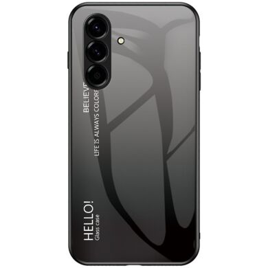 Захисний чохол Deexe Gradient Color для Samsung Galaxy A57 (A576) - Black / Grey