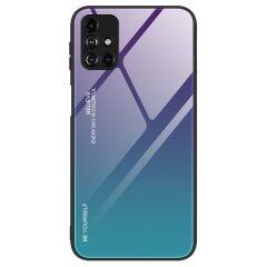 Защитный чехол Deexe Gradient Color для Samsung Galaxy M31s (M317) - Purple