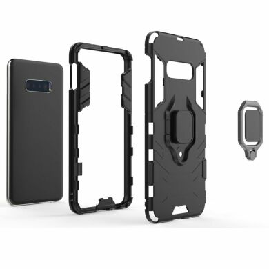 Защитный чехол Deexe Hybrid Case для Samsung Galaxy S10e (G970) - Black