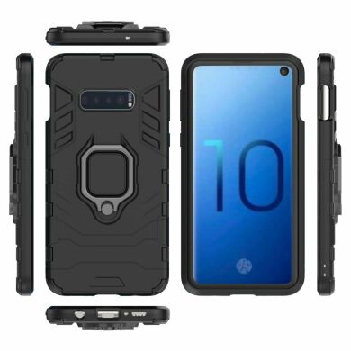 Защитный чехол Deexe Hybrid Case для Samsung Galaxy S10e (G970) - Black