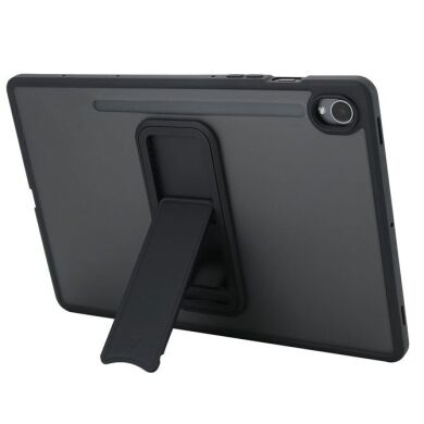 Защитный чехол Deexe Kick Shell для Samsung Galaxy Tab S9 (X710/716) / S9 FE (X510/516) - Black