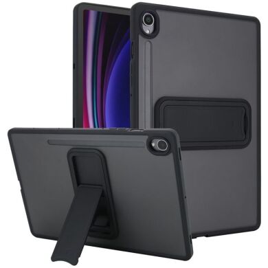 Защитный чехол Deexe Kick Shell для Samsung Galaxy Tab S9 (X710/716) / S9 FE (X510/516) - Black