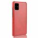 Защитный чехол Deexe Leather Back Cover для Samsung Galaxy A71 (A715) - Red. Фото 3 из 6