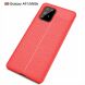 Защитный чехол Deexe Leather Cover для Samsung Galaxy S10 Lite (G770) - Red. Фото 2 из 9