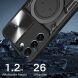 Защитный чехол Deexe Magnetic Space для Samsung Galaxy S22 (S901) - Black. Фото 3 из 11