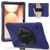 Защитный чехол Deexe Rotation Hybrid для Samsung Galaxy Tab A11 Plus (X230/236) - Navy Blue
