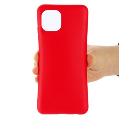 Захисний чохол Deexe Silicone Case для Samsung Galaxy A03 (A035) - Red