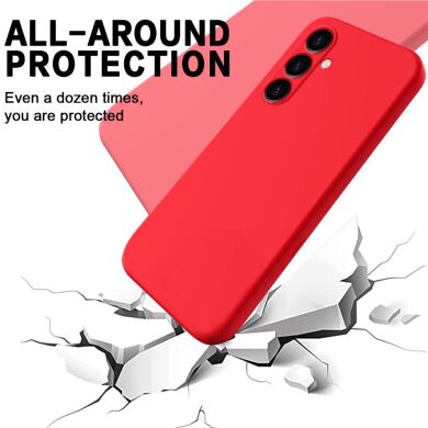 Захисний чохол Deexe Silicone Case для Samsung Galaxy A05s (A057) - Red
