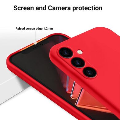 Захисний чохол Deexe Silicone Case для Samsung Galaxy A05s (A057) - Red