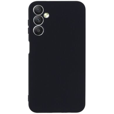 Защитный чехол Deexe Silicone Case для Samsung Galaxy A24 (A245) - Black