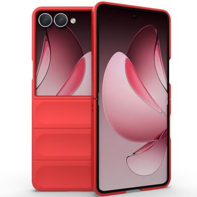 Захисний чохол Deexe Terra Case (FF) для Samsung Galaxy Flip 7 - Red