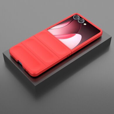 Захисний чохол Deexe Terra Case (FF) для Samsung Galaxy Flip 7 - Red