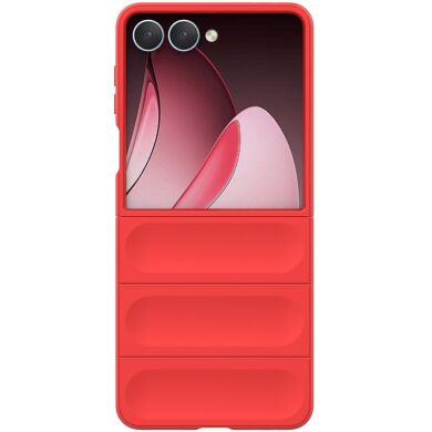 Захисний чохол Deexe Terra Case (FF) для Samsung Galaxy Flip 7 - Red