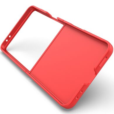 Захисний чохол Deexe Terra Case (FF) для Samsung Galaxy Flip 7 - Red