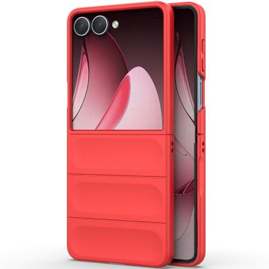 Захисний чохол Deexe Terra Case (FF) для Samsung Galaxy Flip 7 - Red