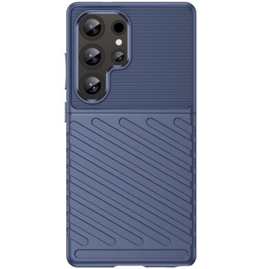 Защитный чехол Deexe Thunder Series для Samsung Galaxy S25 Ultra (S938) - Blue