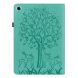 Захисний чохол Deexe Tree Print для Samsung Galaxy Tab A8 10.5 (X200/205) - Green