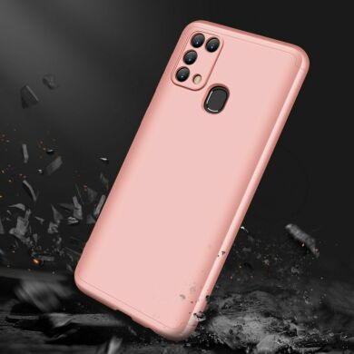 Защитный чехол GKK Double Dip Case для Samsung Galaxy M31 (M315) - Rose Gold