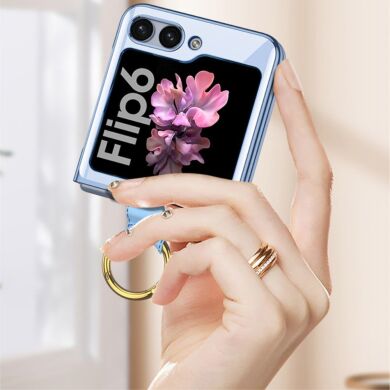 Захисний чохол GKK Elegant Case для Samsung Galaxy Flip 6 - Transparent