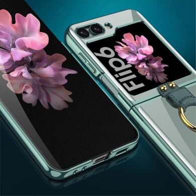 Захисний чохол GKK Elegant Case для Samsung Galaxy Flip 6 - Midnight Green