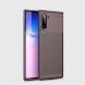 Захисний чохол IPAKY Carbon Fiber для Samsung Galaxy Note 10 (N970) - Brown