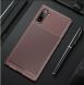 Захисний чохол IPAKY Carbon Fiber для Samsung Galaxy Note 10 (N970) - Brown
