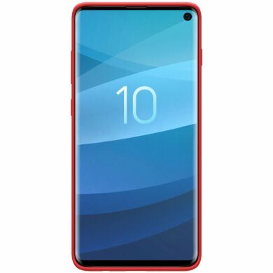 Захисний чохол NILLKIN Flex Pure Series для Samsung Galaxy S10 (G973) - Red
