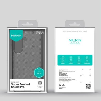 Защитный чехол NILLKIN Super Frosted Shield Pro для Samsung Galaxy A37 (A376) - Black