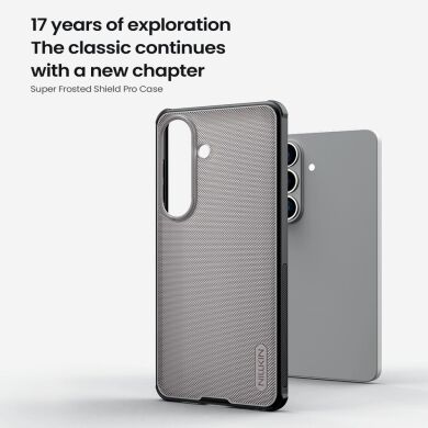 Защитный чехол NILLKIN Super Frosted Shield Pro для Samsung Galaxy A37 (A376) - Black