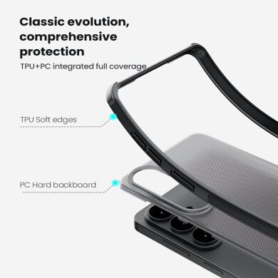 Защитный чехол NILLKIN Super Frosted Shield Pro для Samsung Galaxy A37 (A376) - Black