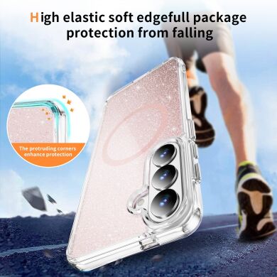 Защитный чехол Reframe Glitter Magnetic Case для Samsung Galaxy S26 (S942) - Black