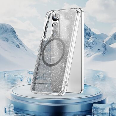 Защитный чехол Reframe Glitter Magnetic Case для Samsung Galaxy S26 (S942) - Black