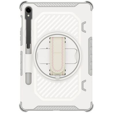 Защитный чехол Reframe Kickstand Strap для Samsung Galaxy Tab S7 / S8 / S9 / S9 FE (T870/T875/X700/X706/X710/X716/X510) - Grey