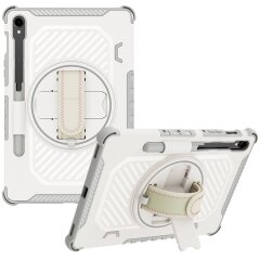Защитный чехол Reframe Kickstand Strap для Samsung Galaxy Tab S7 / S8 / S9 / S9 FE (T870/T875/X700/X706/X710/X716/X510) - Grey