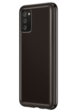 Защитный чехол Soft Clear Cover для Samsung Galaxy A03s (A037) EF-QA037TBEGRU - Black