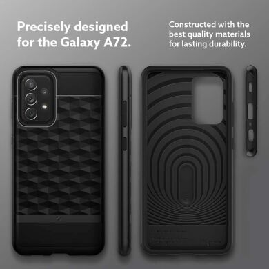 Защитный чехол Spigen (SGP) Caseology Parallax для Samsung Galaxy A72 (А725) - Matte Black